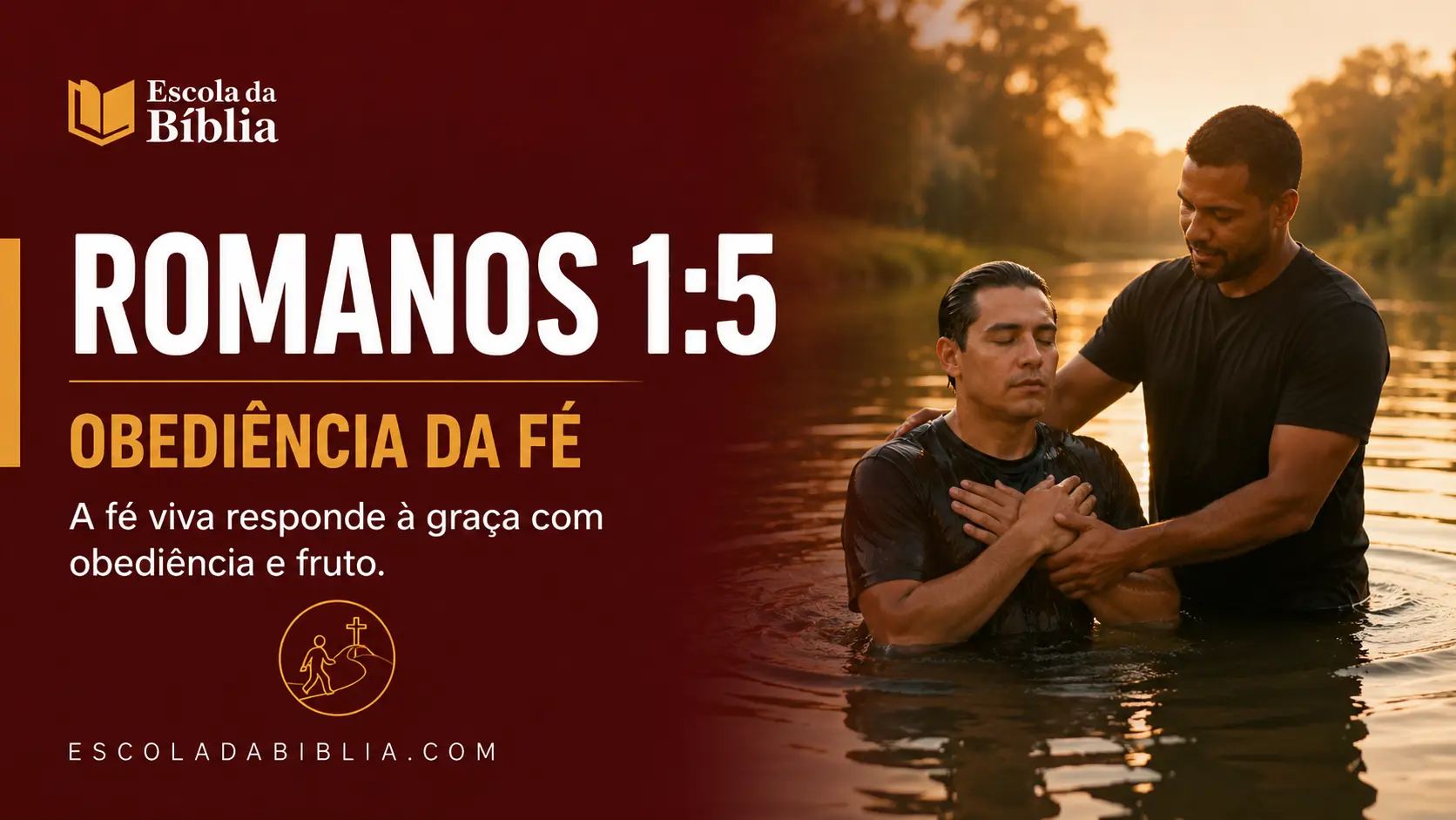 Romanos 1:5 Obediência da fé